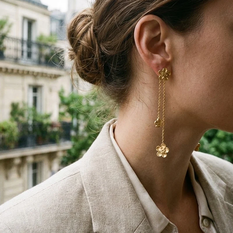 Boucles d'oreilles Sakura