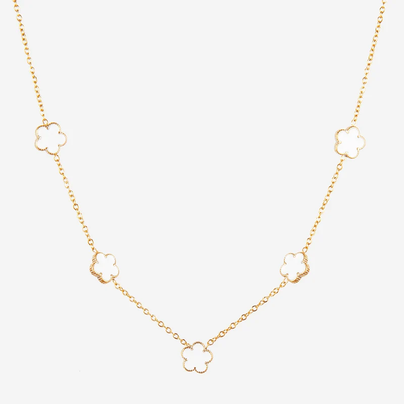 Collier multi Fleur