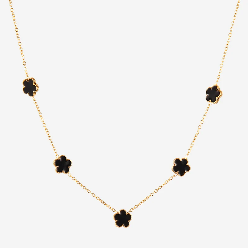 Collier multi Fleur