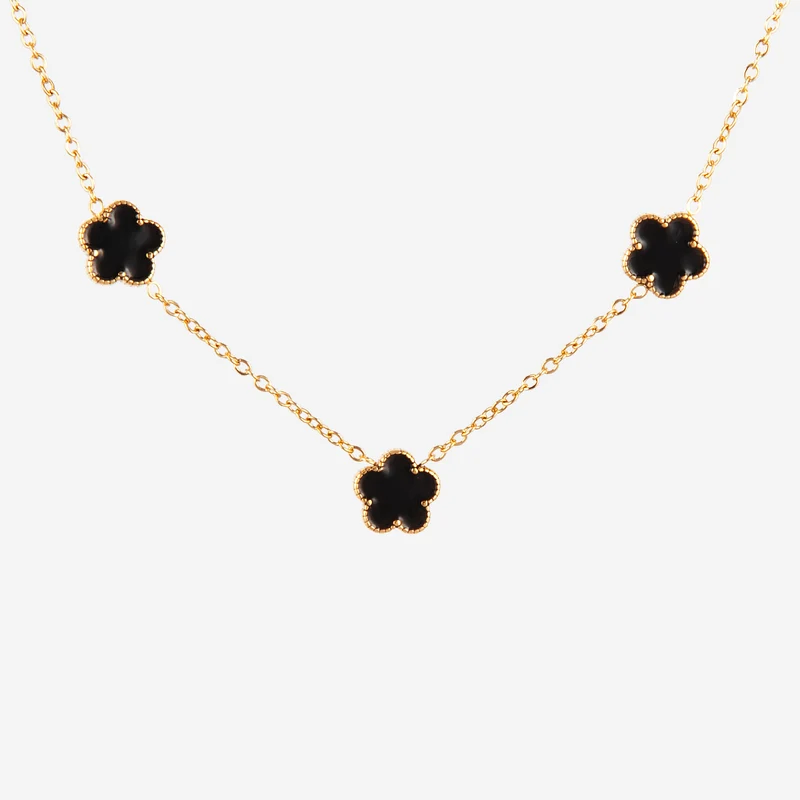 Collier multi Fleur