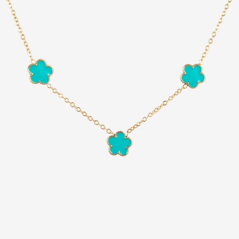 Collier multi Fleur