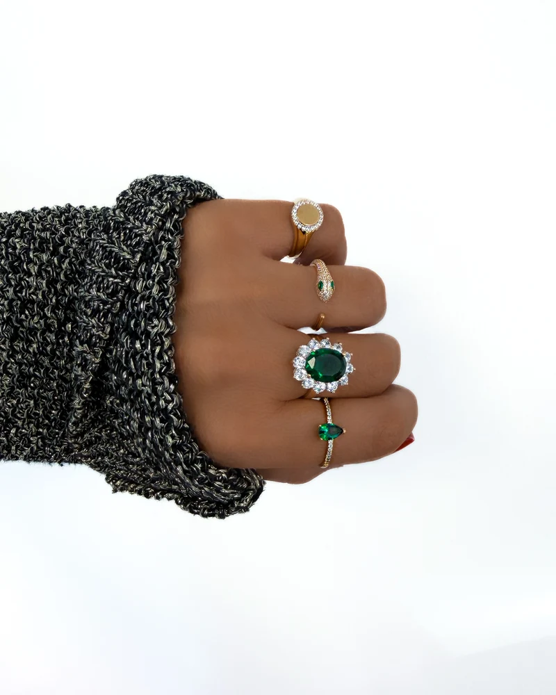 BAGUE "CAIMAN"