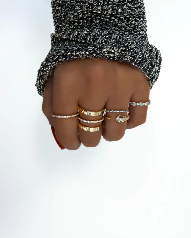 BAGUE "CAIMAN"