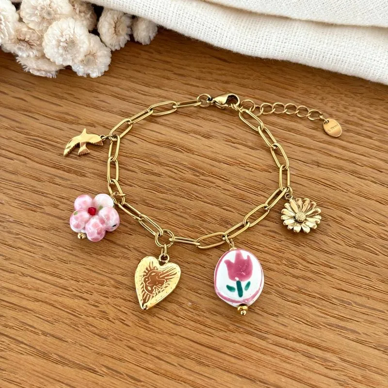 Bracelet "Valentina" acier