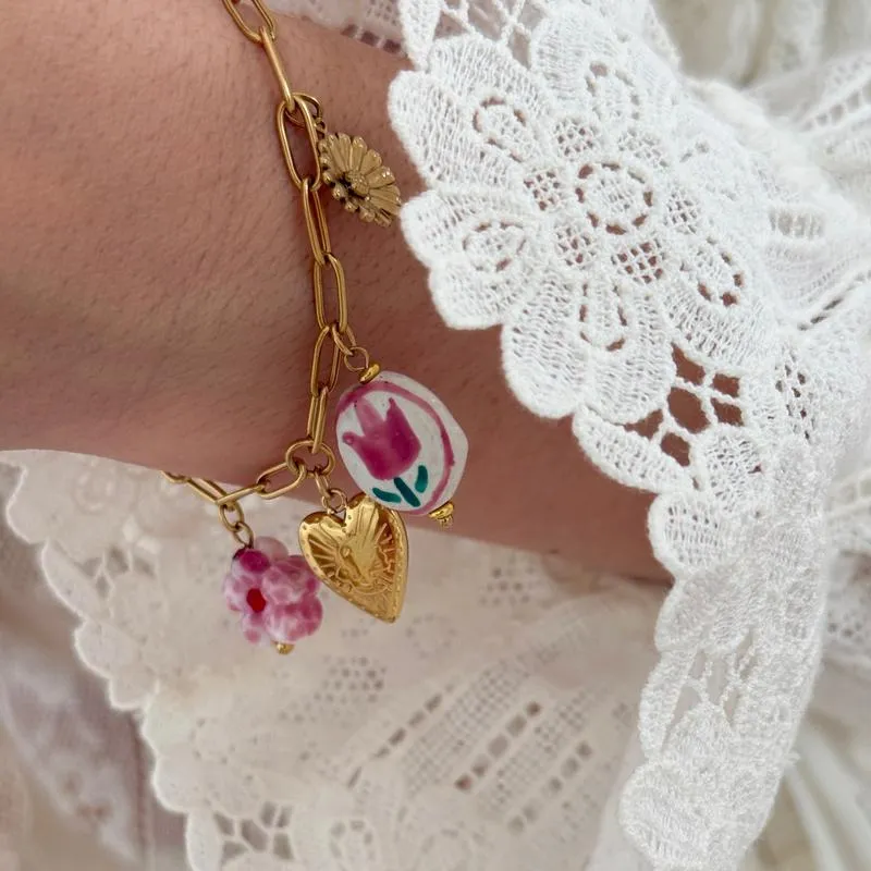 Bracelet "Valentina" acier