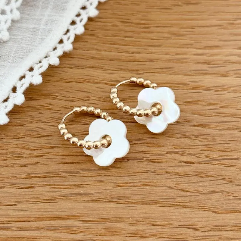 Mini fleurs - Nacre