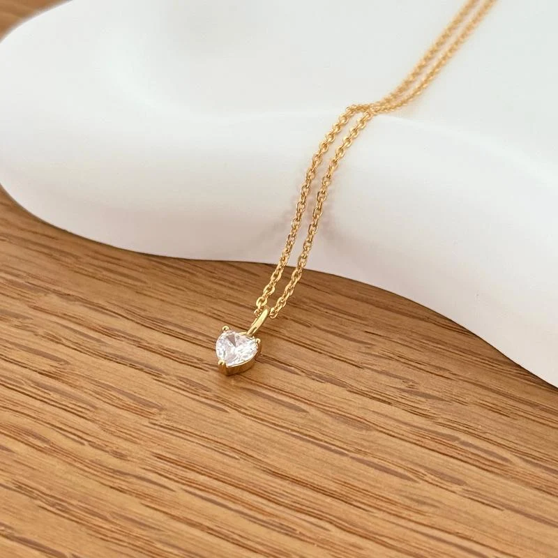 Collier "Romance" plaqué or
