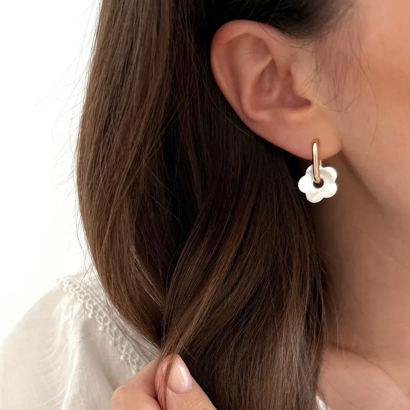Mini fleurs - Nacre