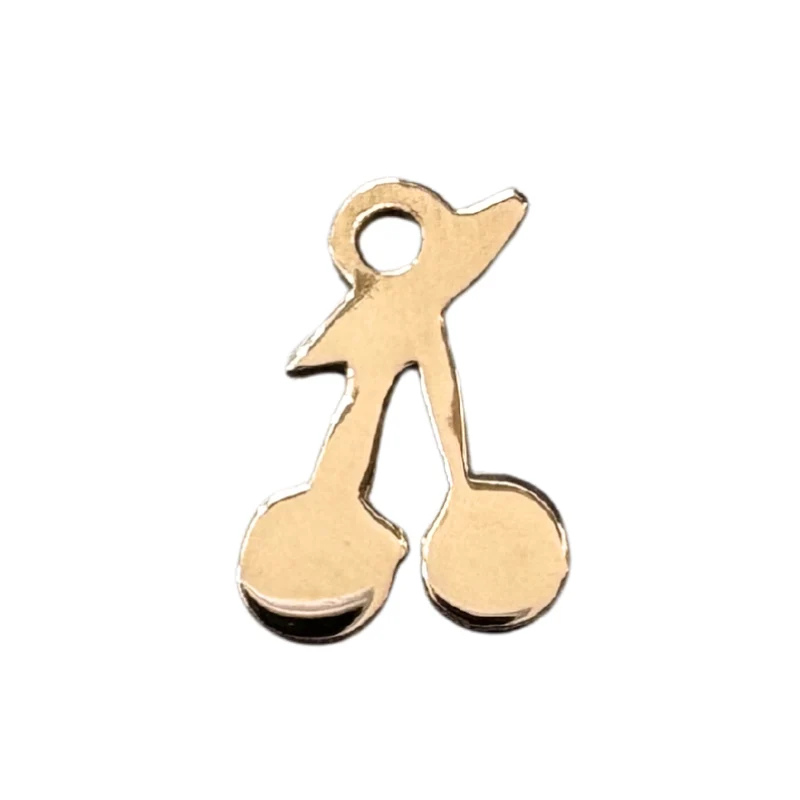 Charms plaqué or
