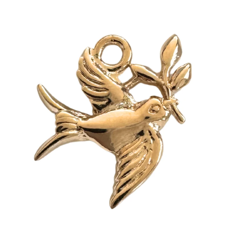 Charms plaqué or
