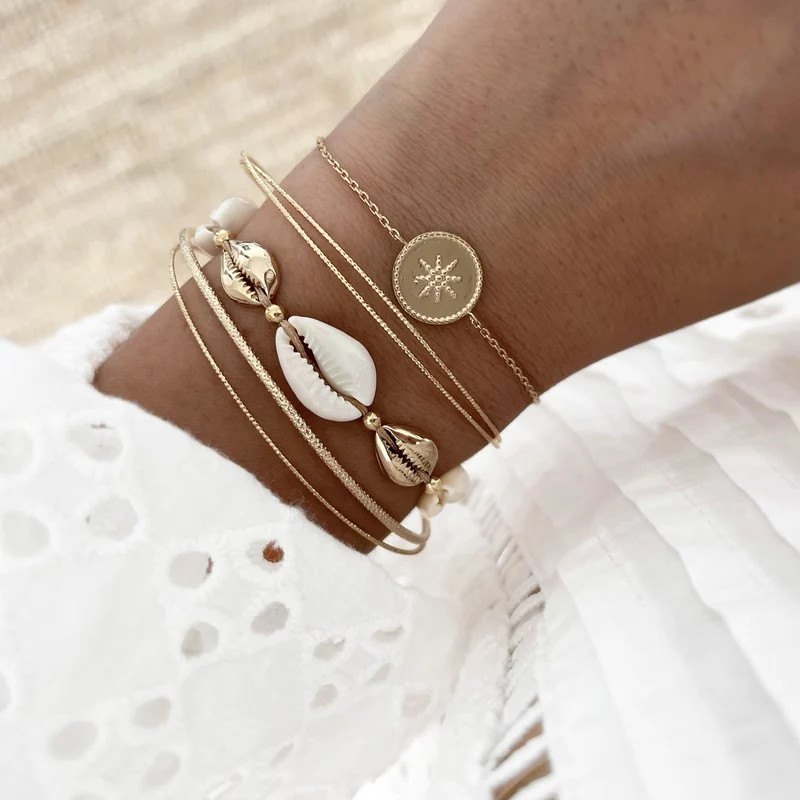 Bracelet "Miki" plaqué or