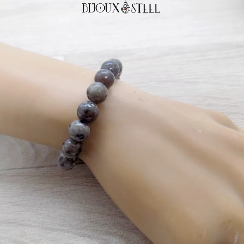 Bracelet en perles de yooperlite 8mm