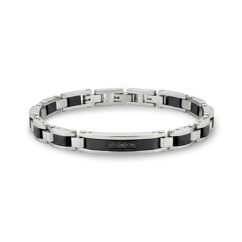 Bracelet industriel noir