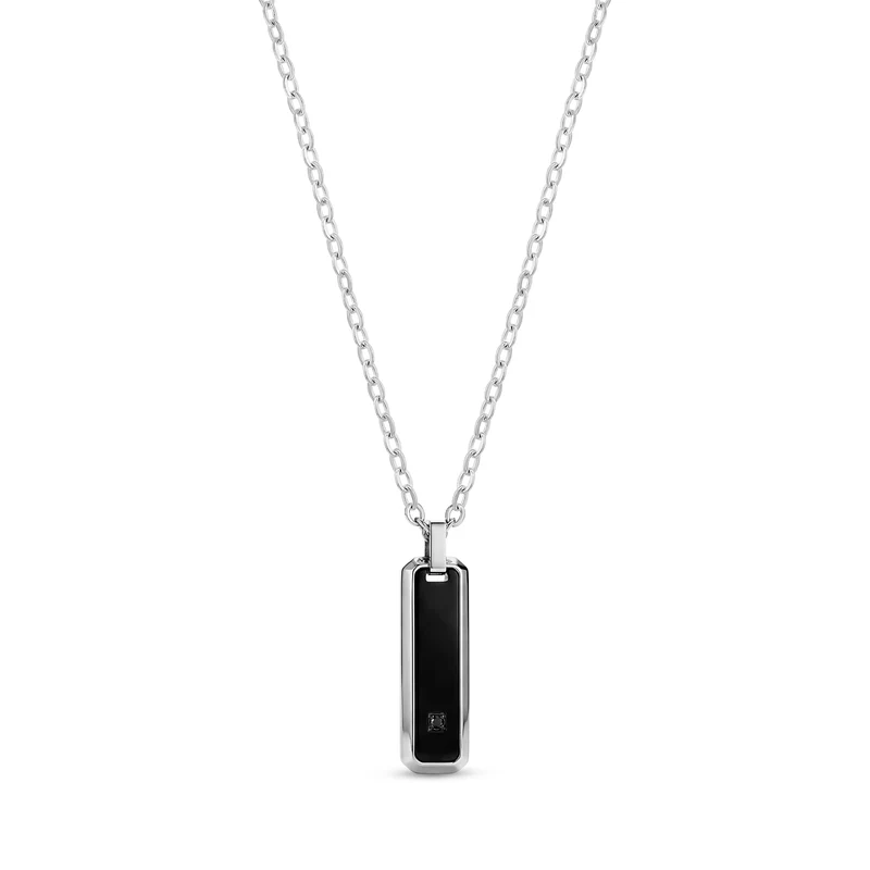 Pendentif Black Stone Bar