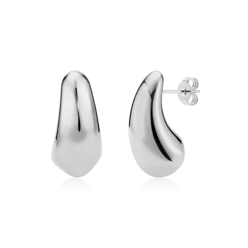 Boucles d'oreilles audacieuses en forme de goutte