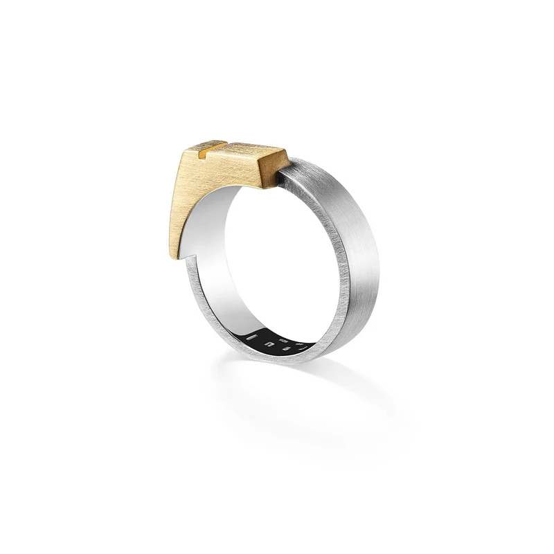 Bague homme or et argent | UNITY