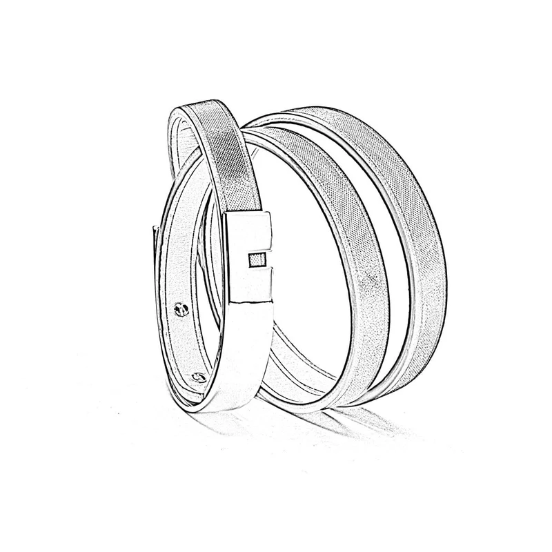 Lanière Triple Tour Python | U'TURN TRIPLE