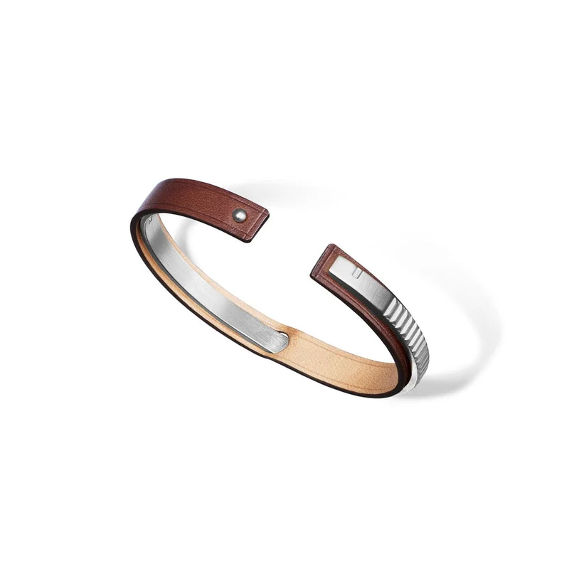 Bracelet jonc homme argent | URAEUS