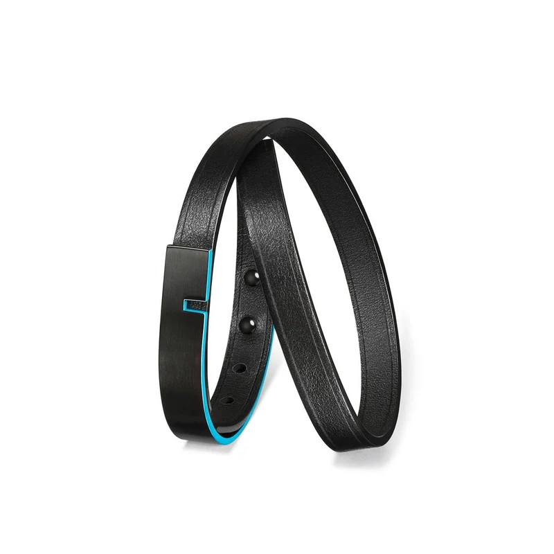 Bracelet cuir double fluo | U'TURN TWICE