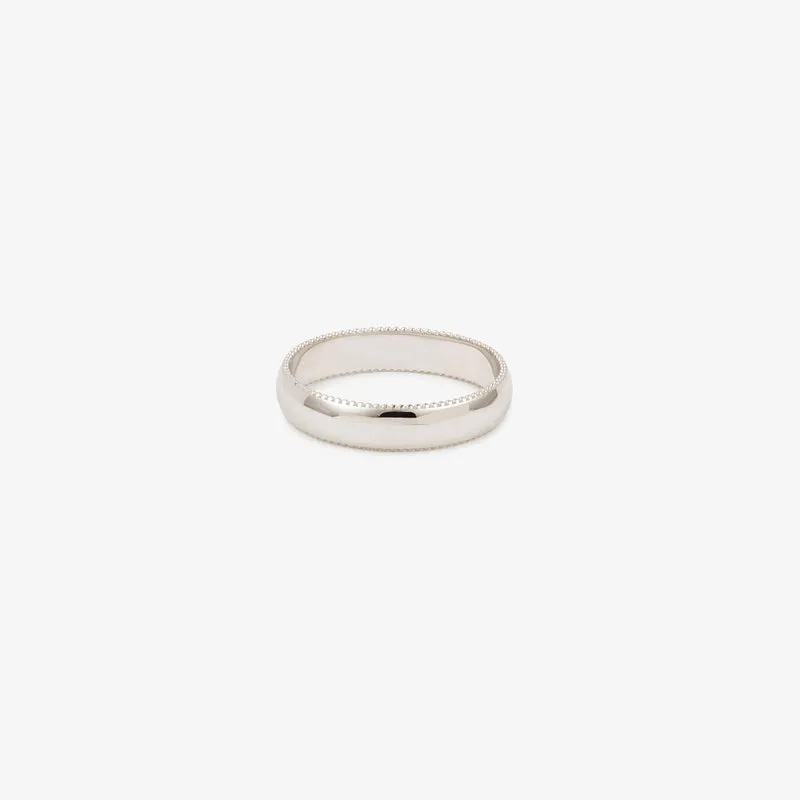 Alliance 3 White Gold