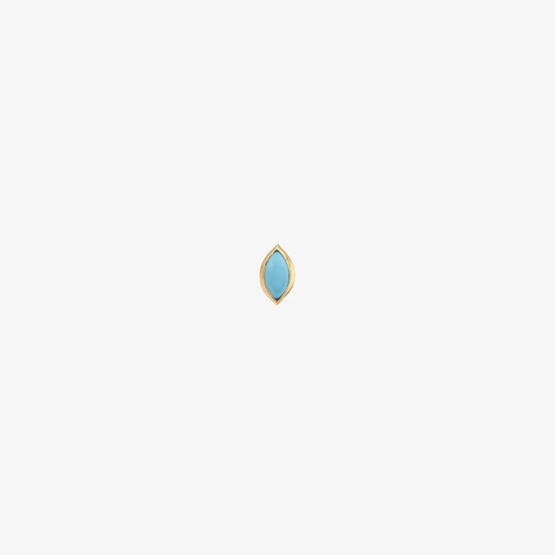 Georgia Ear Stud 1–Turquoise