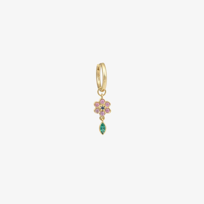 Mini Earring Miniflower 2–Lilac