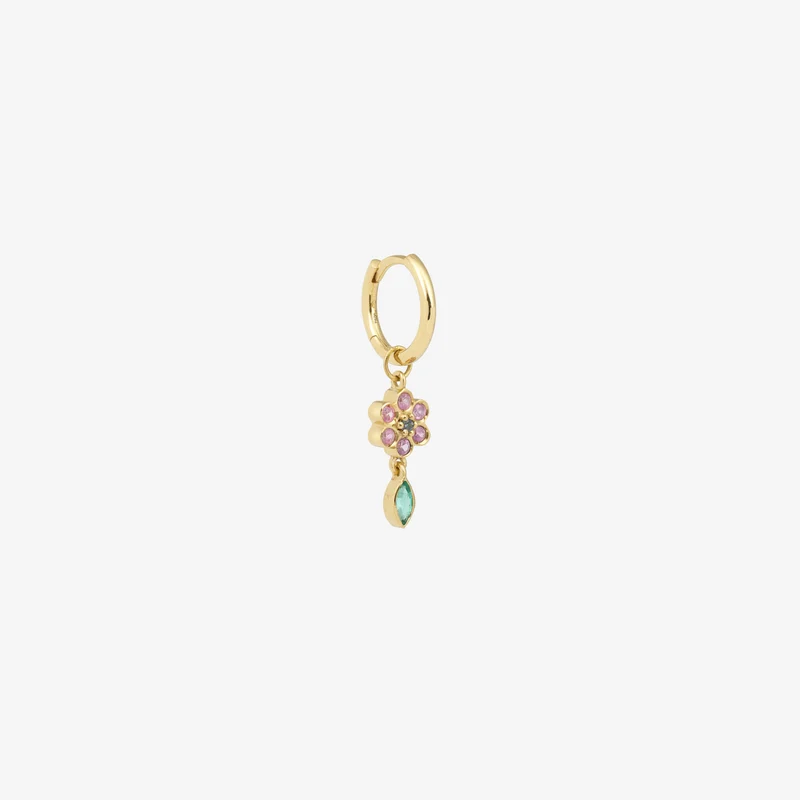 Mini Earring Miniflower 2–Lilac
