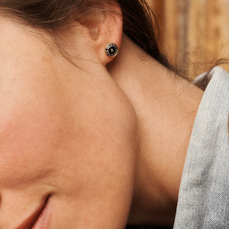 Luna Earrings 2–Green