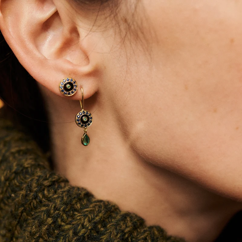 Luna Earrings 2–Green