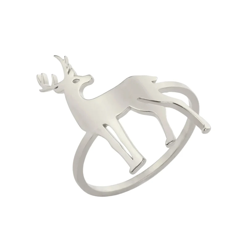 Bague Cerf Femme