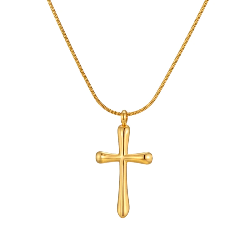 Collier Croix Élégant Femme