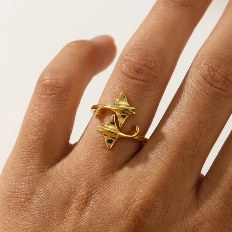 Bague Raie Manta Femme