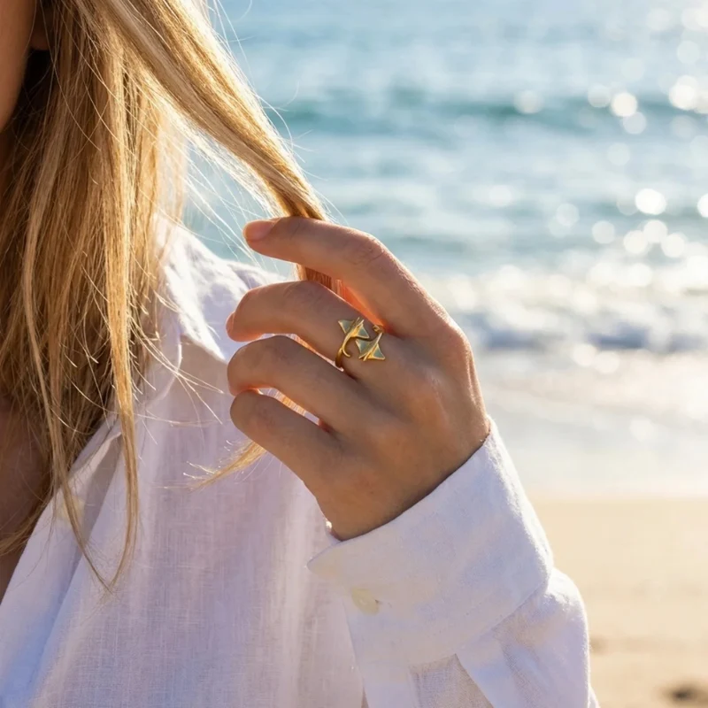 Bague Raie Manta Femme