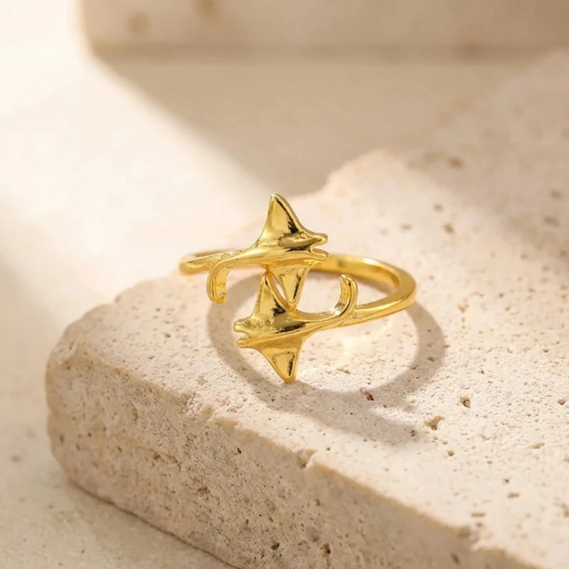 Bague Raie Manta Femme