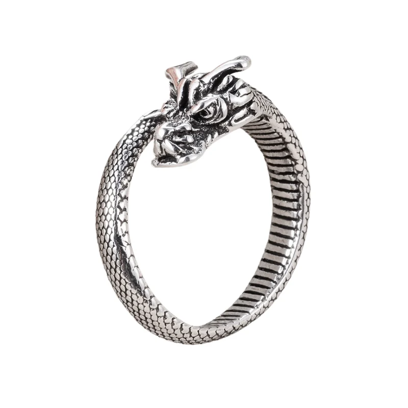 Bague Dragon Chinois Argent
