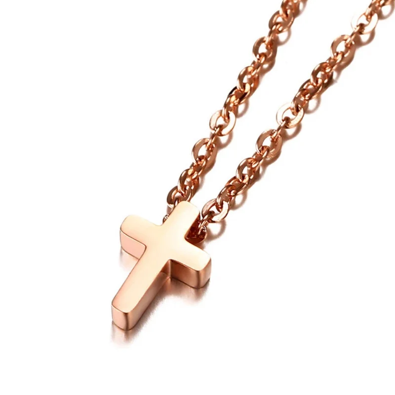 Collier Petite Croix Minimaliste