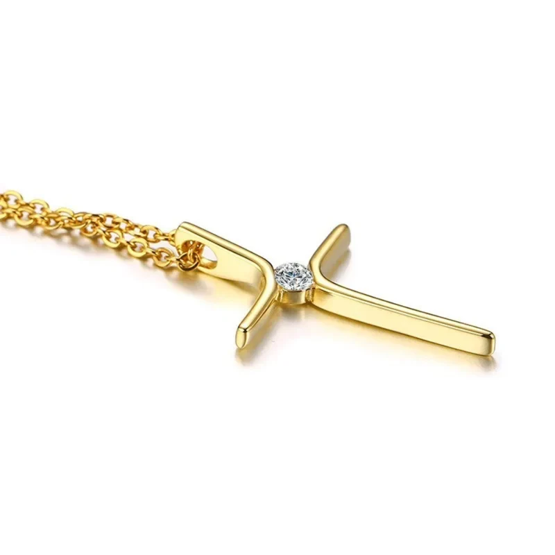 Collier Croix Diamant Femme
