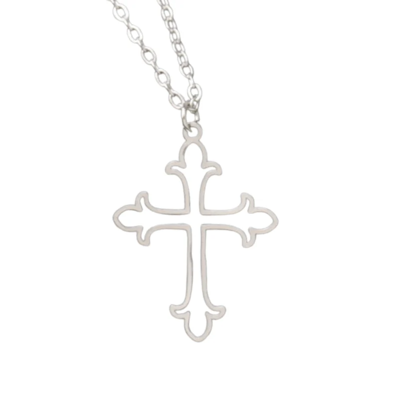 Collier Croix Ajourée