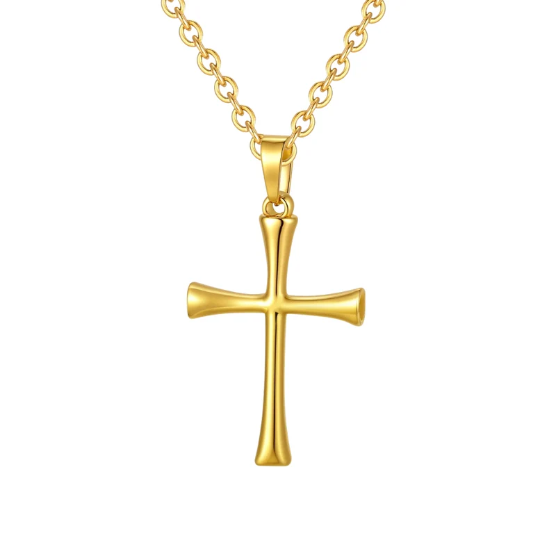 Collier Croix Minimaliste Homme