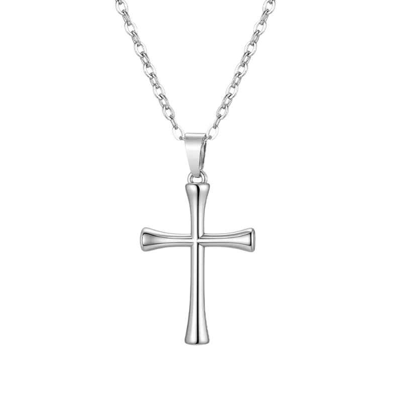 Collier Croix Minimaliste Homme