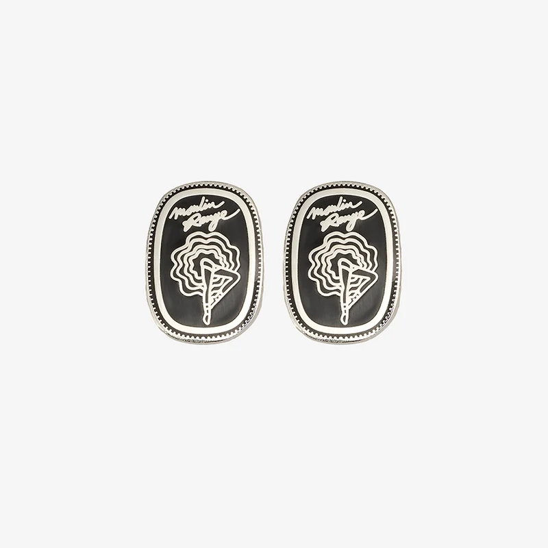 BOUTONS DE MANCHETTES FEERIE NOIR