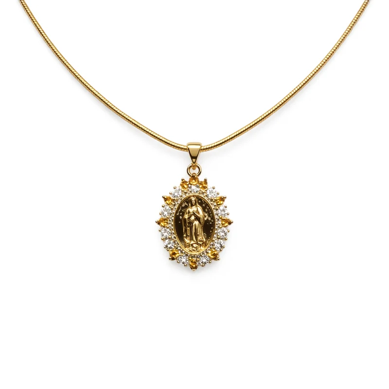 COLLIER "VIRGIN YELLOW"