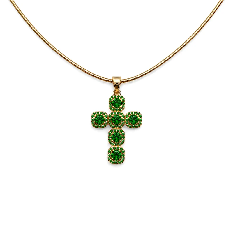 COLLIER "CROIX SANTA M"