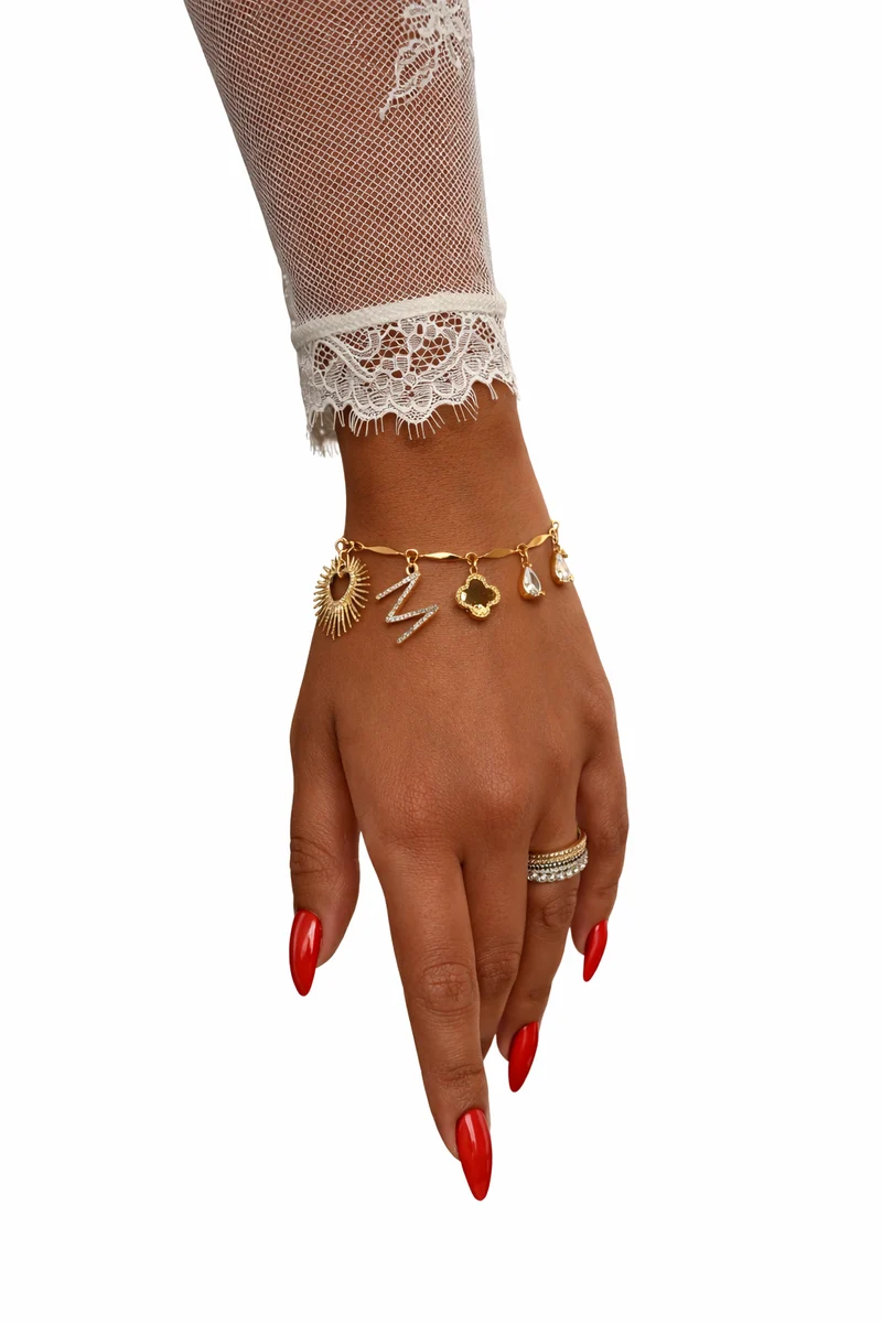 BRACELET "GLOW GOLD" PERSONNALISABLE
