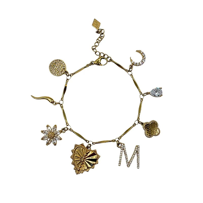 BRACELET "GLOW GOLD" PERSONNALISABLE