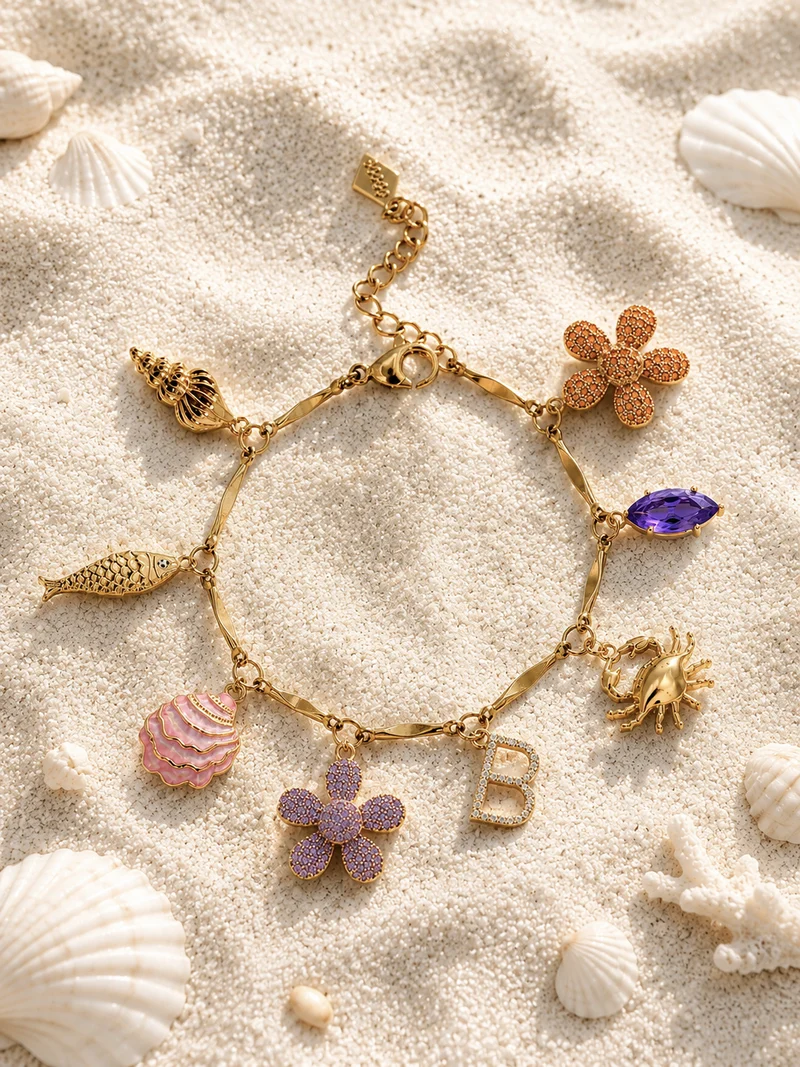 BRACELET "GLOW GOLD" PERSONNALISABLE