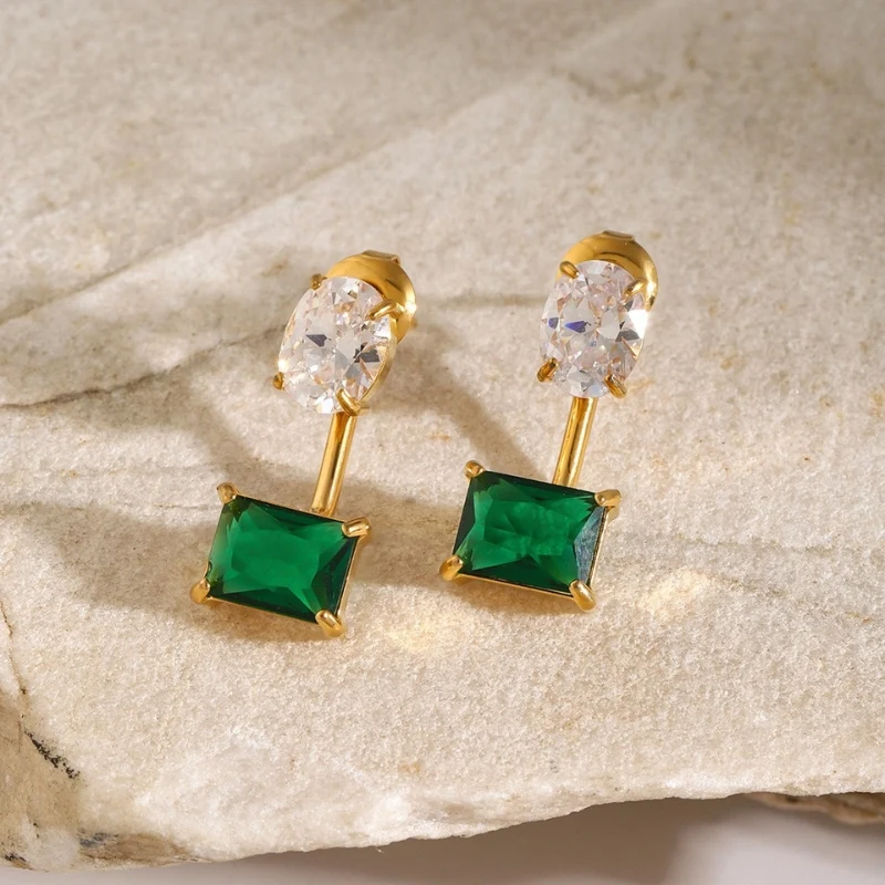 Boucles d'oreilles dormeuses fantaisie