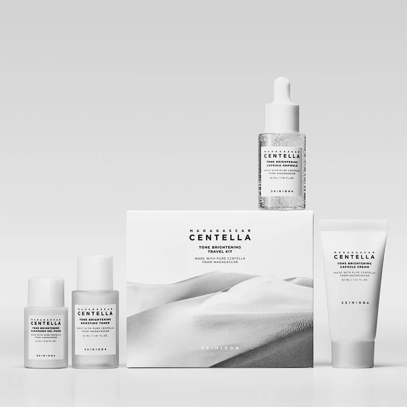 Madagascar Centella Tone Brightening Travel Kit - Coffret voyage