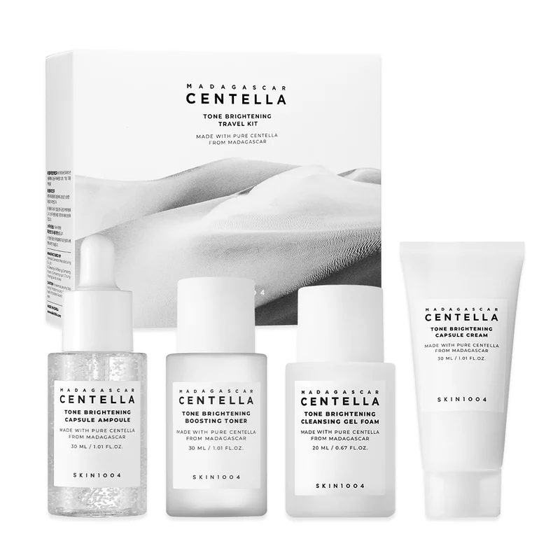 Madagascar Centella Tone Brightening Travel Kit - Coffret voyage