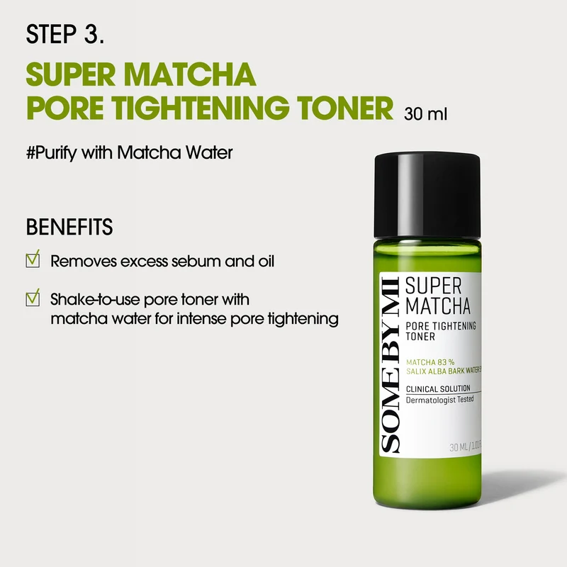 Super Matcha Pore Care Starter Kit - Soin des pores